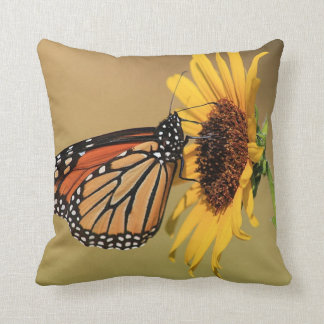 Coussin Carreau de papillon de monarque
