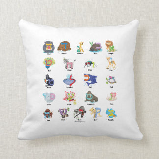 Coussin Carreau de pari d'Aleph d'hébreu (alphabet)