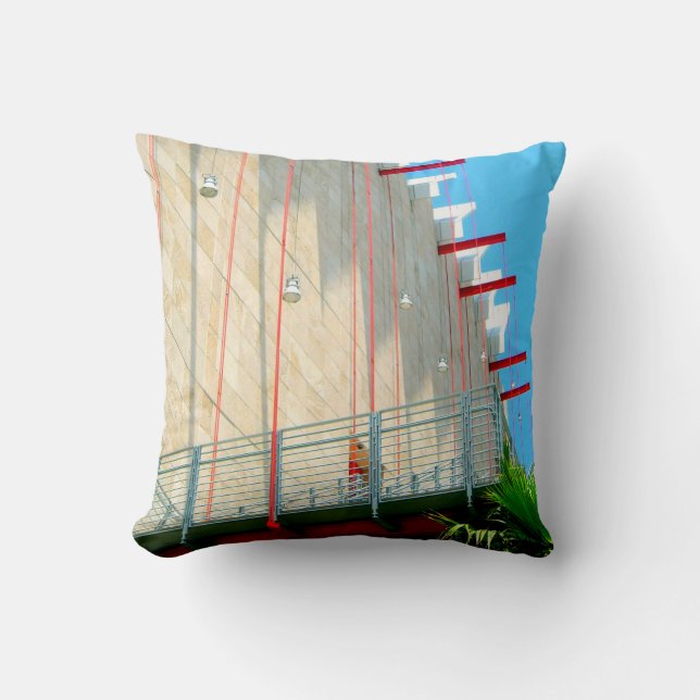 Coussin Carreau de photographie de beaux-arts de musée de (Recto)