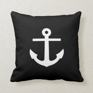 Coussin Carreau de pictogramme d'Ancre