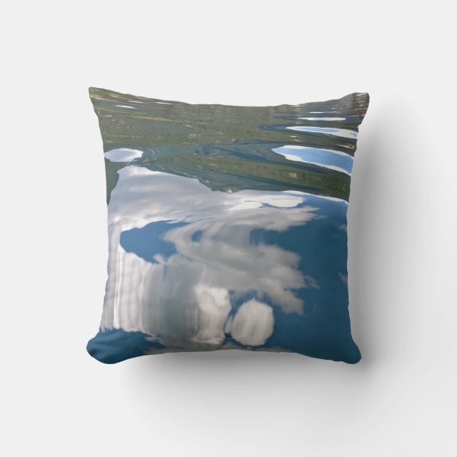 Coussin Carreau de réflexion de l'eau (Recto)