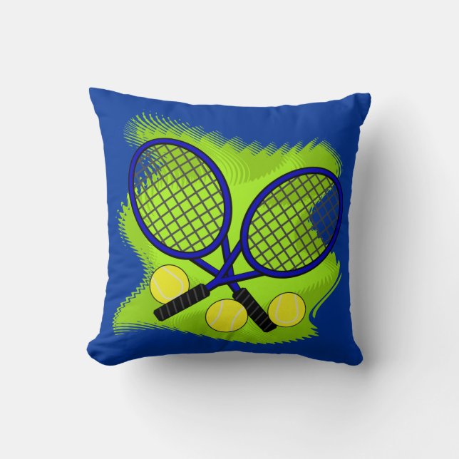 Coussin Carreau de tennis (Recto)