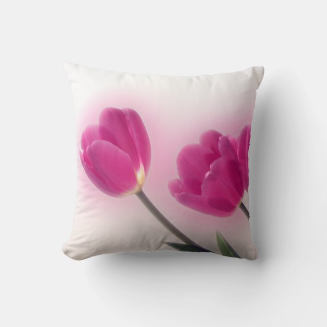 Coussin Carreau de tulipes (Recto)