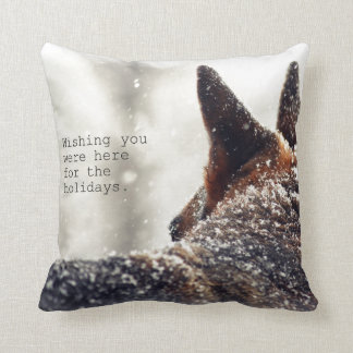 Coussin Carreau de vacances de berger allemand