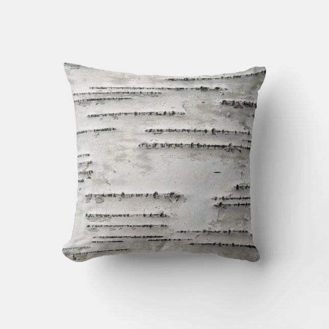 Coussin Carreau d'écorce de bouleau (Recto)