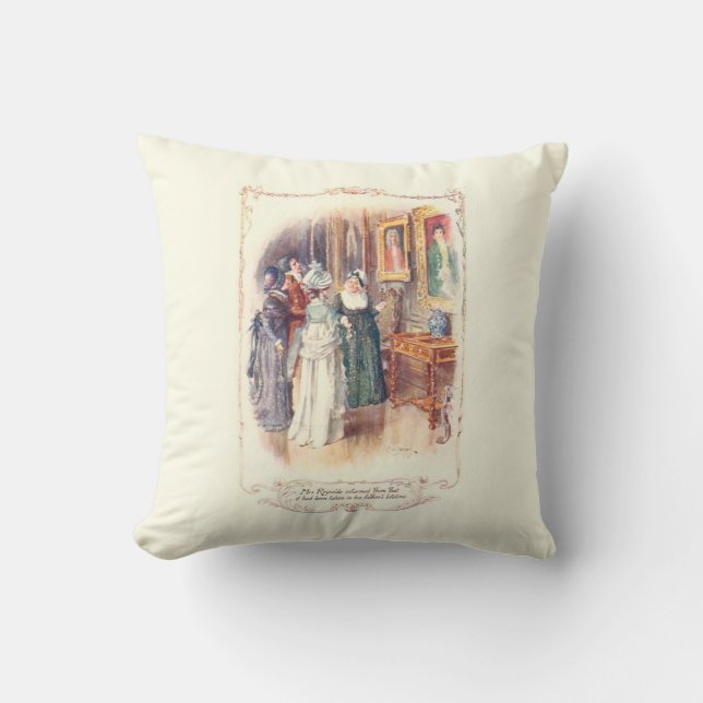 Coussin Carreau d'illustration de Brock de fierté et de (Recto)