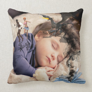 Coussin Carreau d'imaginaire d'enfants
