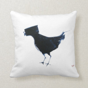 Coussin carreau d'observation d'oiseau