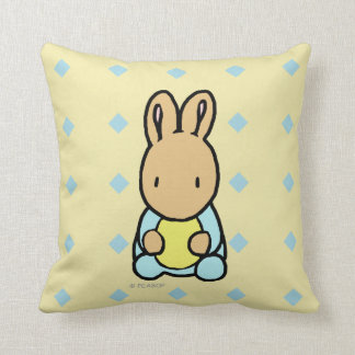 Coussin Carreau doux de lapin (vue de face)