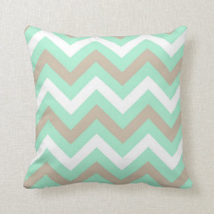 Coussin Carreau en bon état de Chevron