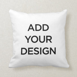 Coussin Carreau fait sur commande 16" de polyester x 16"