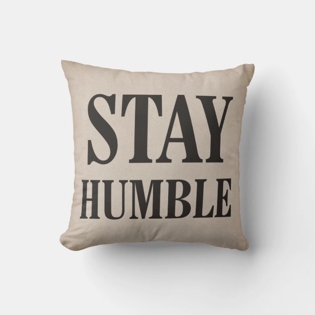 Coussin Carreau humble de séjour (Recto)