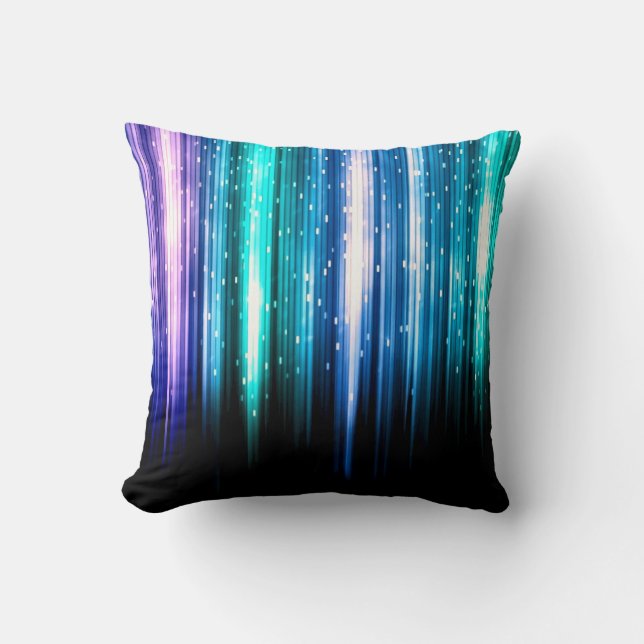 Coussin Carreau instantané d'art d'étincelles (Recto)