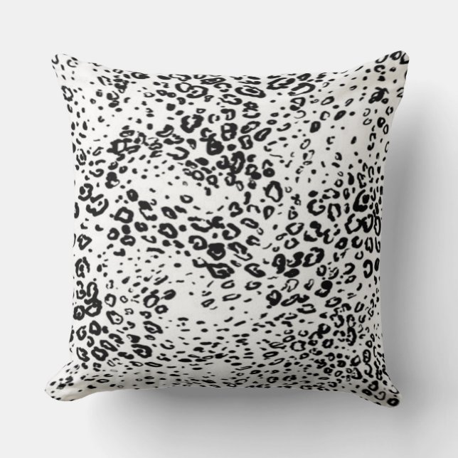 Coussin Carreau/léopard (Recto)