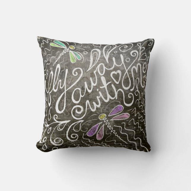 Coussin Carreau parti de mouche (Recto)
