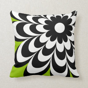 Coussin Carreau personnalisé par marguerite chic - vert d