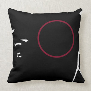 Coussin Carreau rouge de cercle