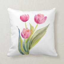 Carreau rouge de tulipes