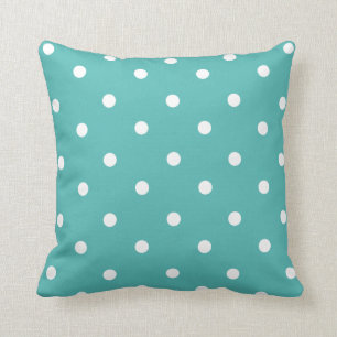 Coussin Carreau turquoise de décor de maison de point de