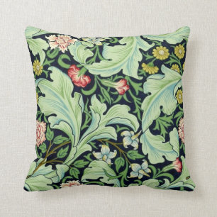 Coussin Carreau vert d'acanthe