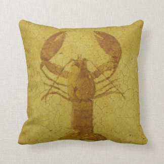 Coussin Carreau vintage de homard