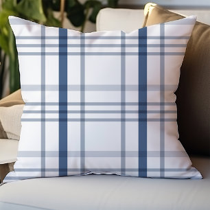 Coussin Carreaux bleus et blancs