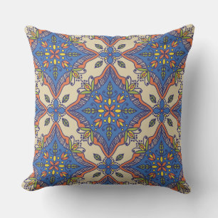 Coussin Carreaux de Boho Talavera