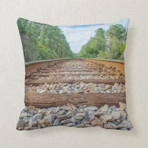 Coussin Carreaux de chemin de fer