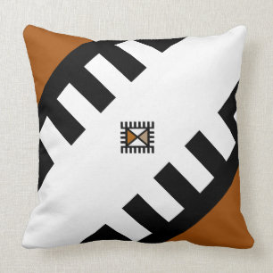 Coussin Carreaux de concepteur avec la conception