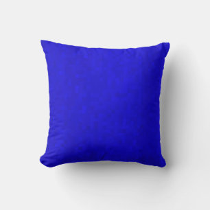 Coussin Carreaux De Mosaïque Bleu Chaud, Poussin À Jeter.