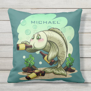 Coussin Carreaux nommés faits sur commande potables de