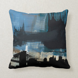 Coussin carreaux urbains de MoJo d'Américain de