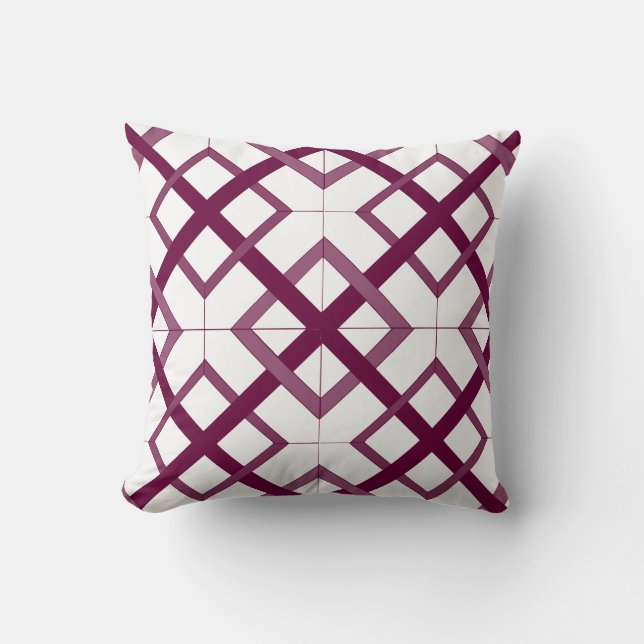Coussin - Carrés entrelacés (Recto)