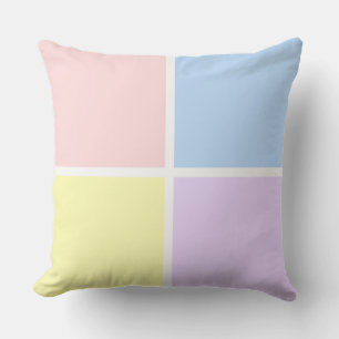 Coussin Carrés Pastel Spring