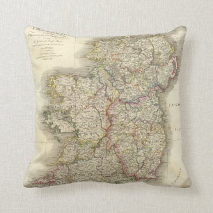 Coussin Carte de l'Irlande