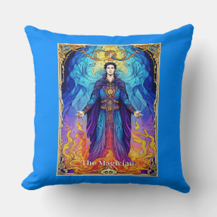 Coussin Carte de tarot Le Magicien
