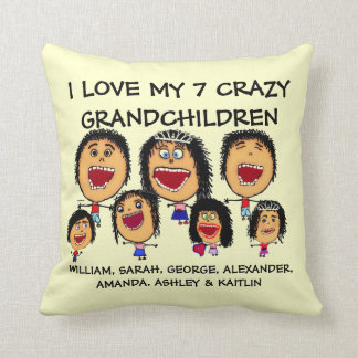 Coussin Cartographie de Sept Petits-Enfants