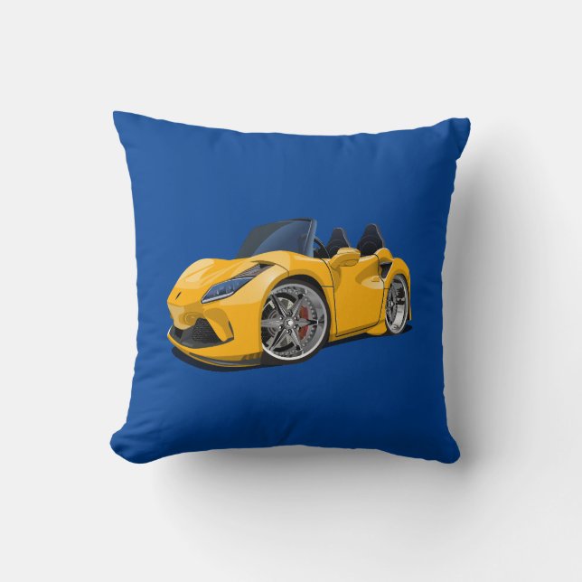 Coussin Cartoon super voiture (Recto)