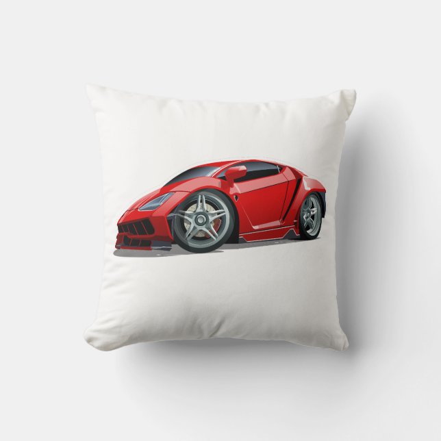 Coussin Cartoon super voiture (Recto)