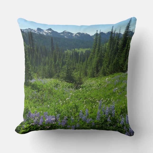 Coussin Cascade Range du parc national du Mont Rainier (Recto)