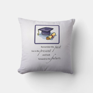 Coussin Casquettes de diplômes d'études postsecondaires su