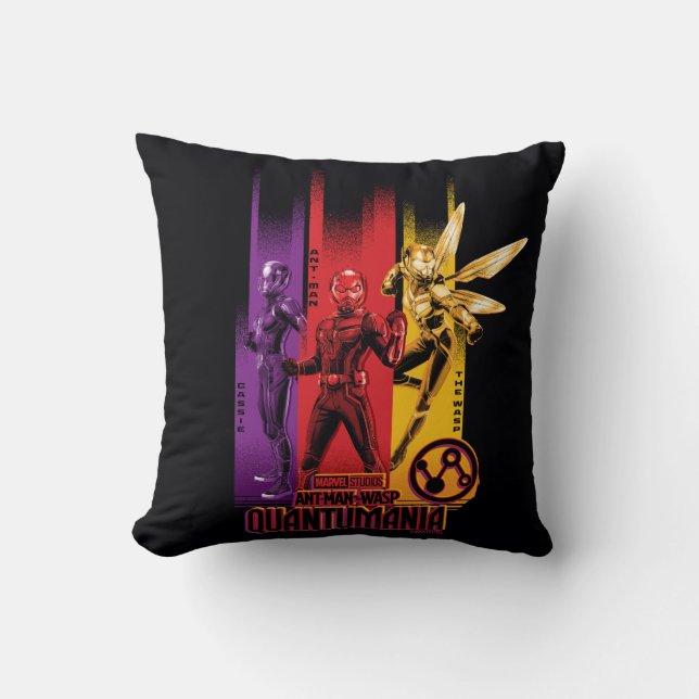 Coussin Cassie, Ant-Man et le graphique du groupe Wasp (Recto)