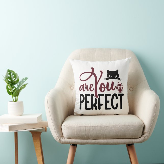 Coussin Cat Devis amusants (Chaise)