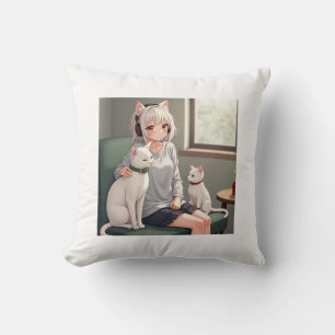 Coussin Cat drôle