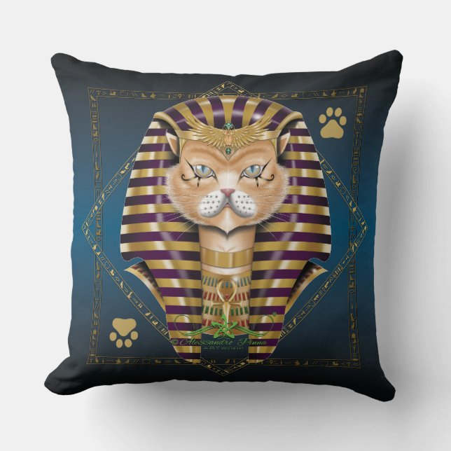 Coussin CATankhaMEOW (Recto)