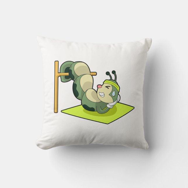 Coussin Caterpillar ABS Workout Fitness (Recto)