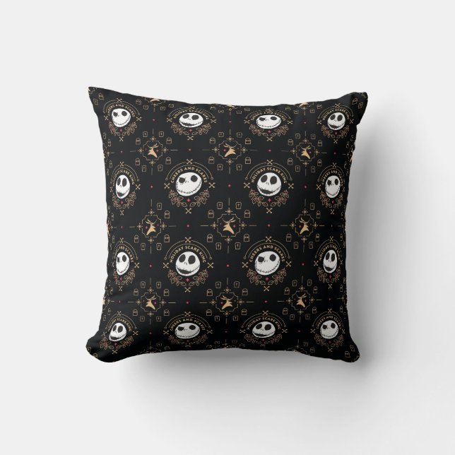 Coussin Cauchemar avant Noël | Cheers et araignées (Recto)