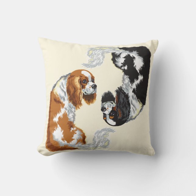 Coussin cavalier roi épaniers (Recto)