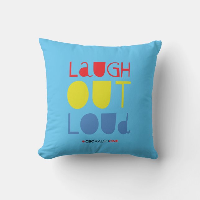 Coussin CBC Rire fort (Recto)