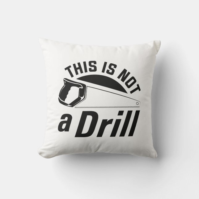 Coussin Ce N'Est Pas Un Exercice (Recto)